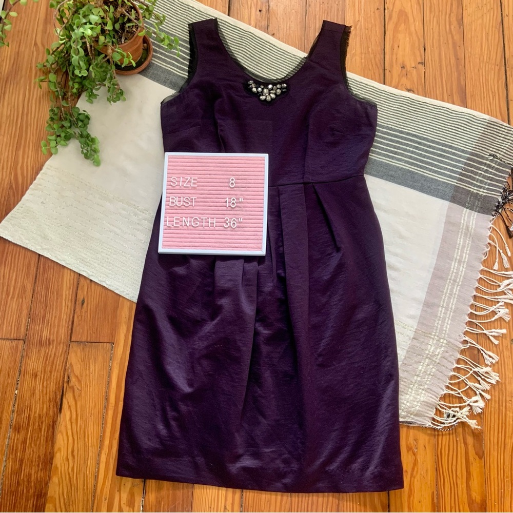 Simply Vera Wang Rhinestone Embellished Cocktail Dress